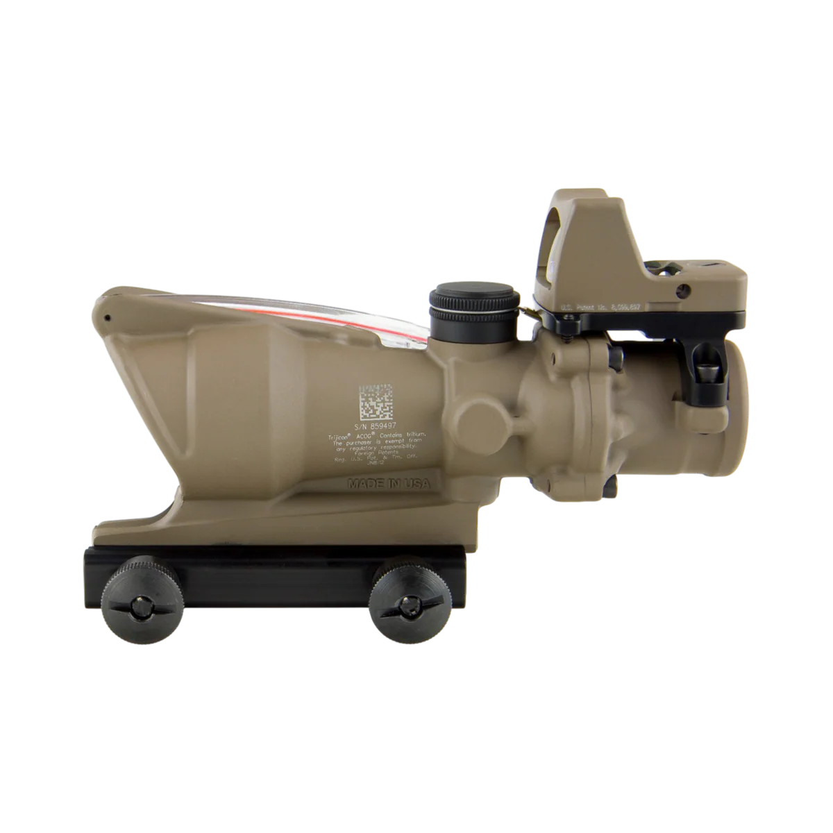 Trijicon ACOG 4×32 BAC Riflescope w/ Trijicon RMR -.223 BDC FDE