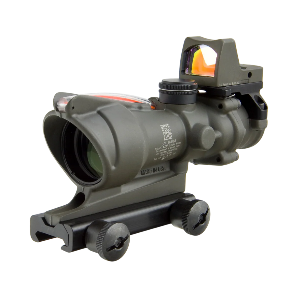 Trijicon ACOG 4×32 BAC Riflescope w/ Trijicon RMR -.223 BDC – ODG